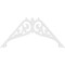 Ekena Millwork Pitch Carrillo Architectural Grade PVC Gable Pediment, 60"W x 35"H x 1"P (14/12) GPP060X035X100CRL - alternate 5